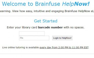 brainfuse start page