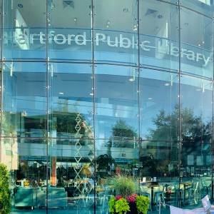 nice exterior shot downtown library